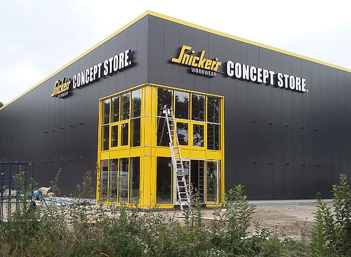 Leuchtbuchstaben Frontleuchter Snickers Kaltenkirchen